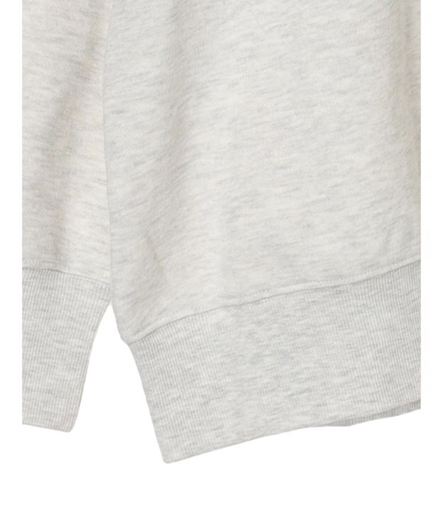 Green Parks 裏起毛裏毛パーカー Gray Mixture