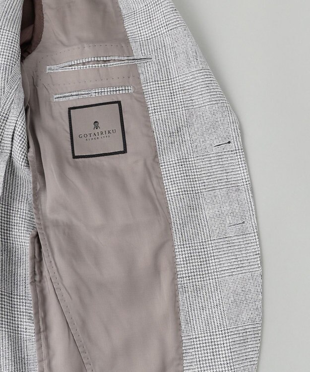GOTAIRIKU 【Ermenegild Zegna/ゼニア】SUMMER VIBES ジャケット ライトグレー系4