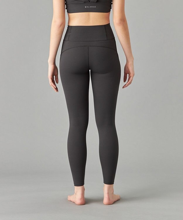 Chacott Boost サイドポケットレギンス ブラック