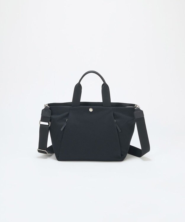 TOPKAPI 【Breath TOPKAPI】SLANT スラント ナイロン ユーティリティ 2way トートバッグ　軽量 ブラック