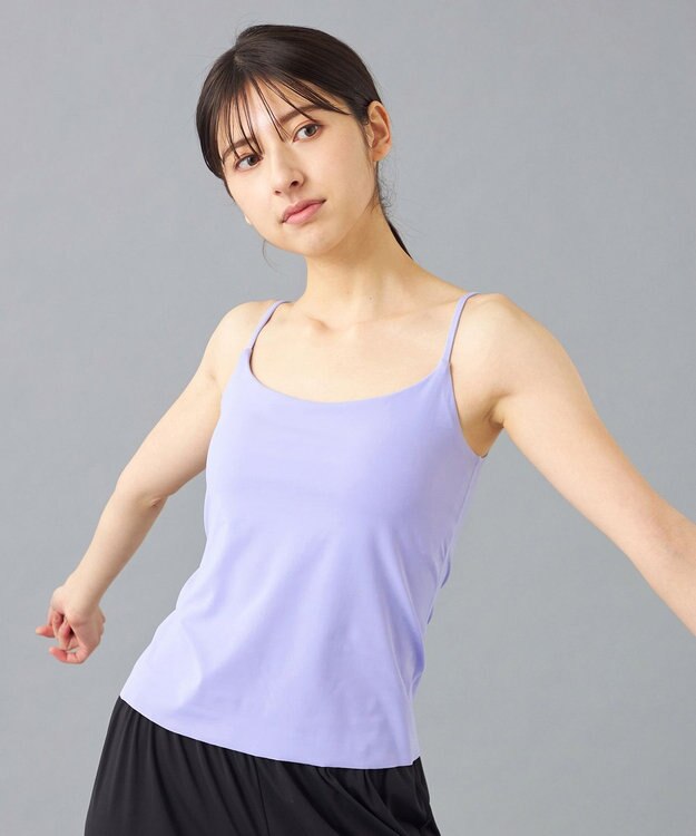 Chacott Chacott BALANCE ZEN ブラトップロング ヒヤシンス