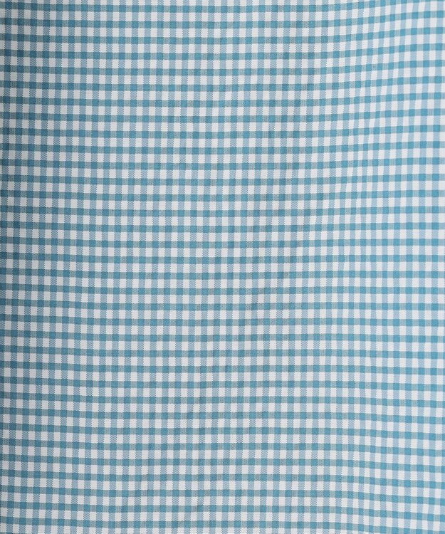 J.PRESS LADIES S 【洗える】アセVis ギンガム スカート シーグリーン系3