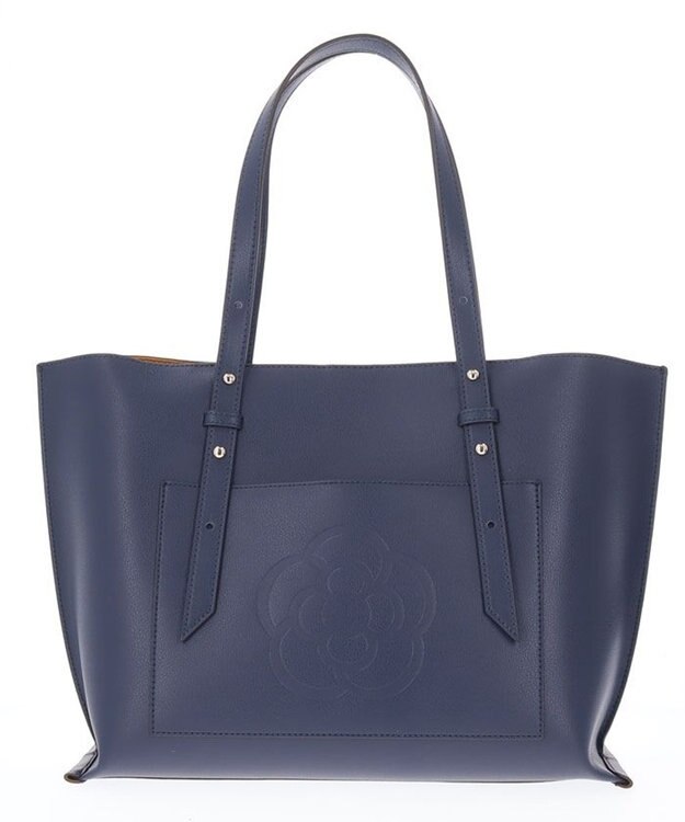 CLATHAS モス トートバッグ（ポシェット付き） ダークブルー