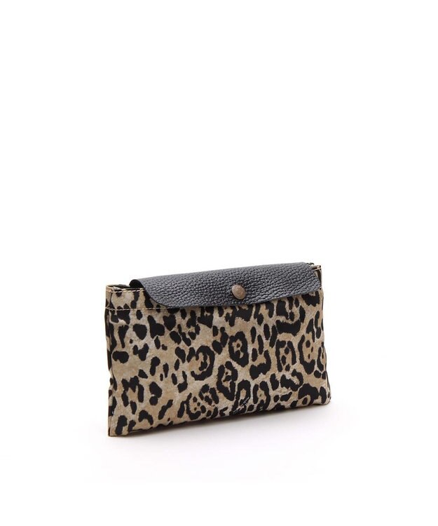 A.D.M.J. 【高密度ナイロン】デービス/オリタタミバッグM LEOPARD