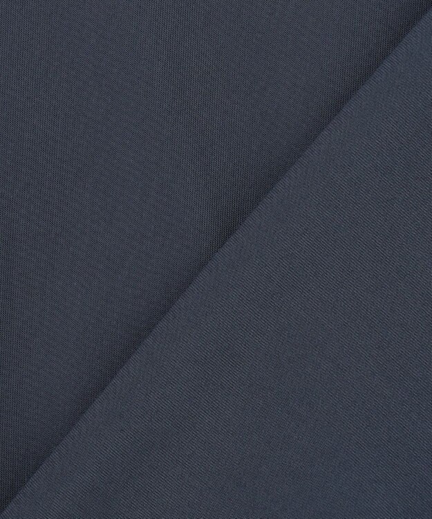 23区 L 【洗える】クリアトリコットジャージー ボートネック カットソー ダルブルー系