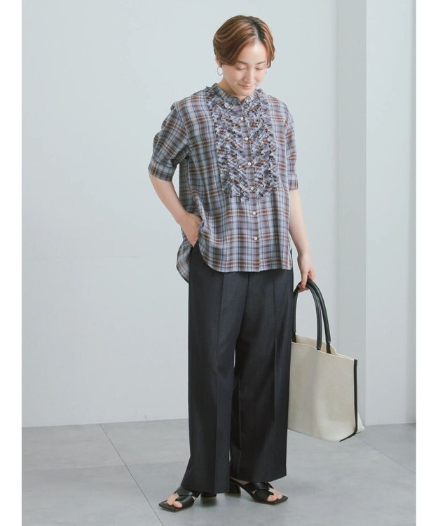 Te chichi クロスベルトスクエアトゥミュール《2026 SUMMER LOOK item》 ブラック