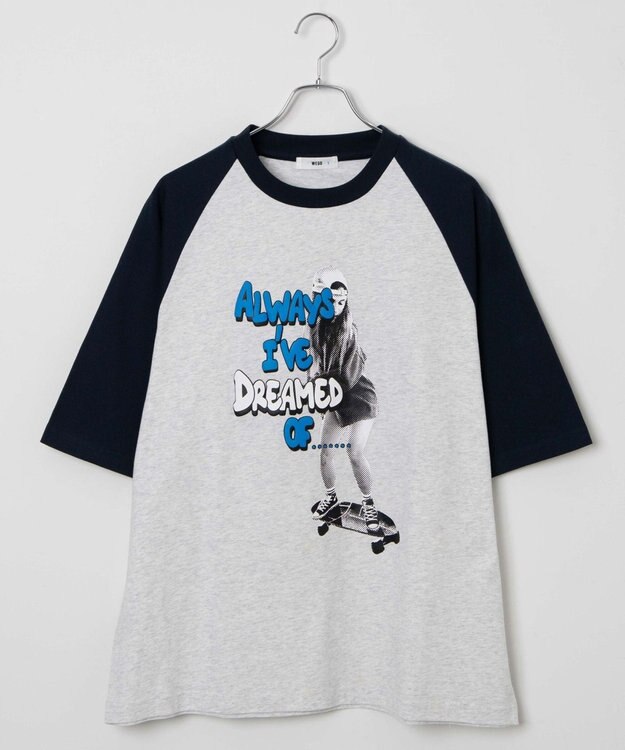 WEGO フォトグラフィックラグランBIGT（S） 柄2