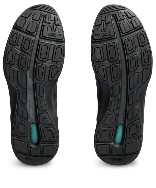 ASICS WALKING ハダシウォーカー メンズ 3E相当 ブラック系