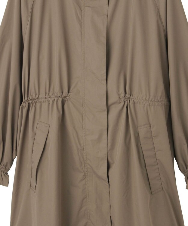 MOONBAT 【撥水】LIGNAGGIO ウエストギャザーフードコート モカブラウン