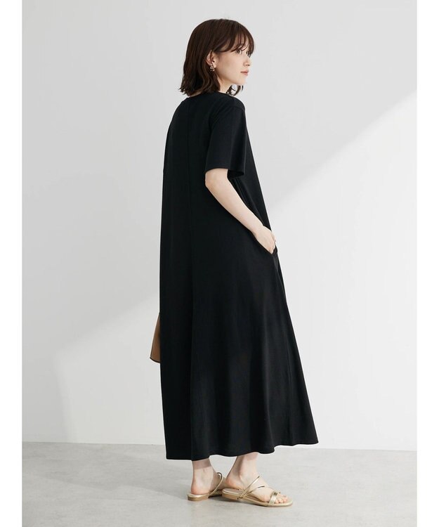 Green Parks Ａラインカットワンピース Black