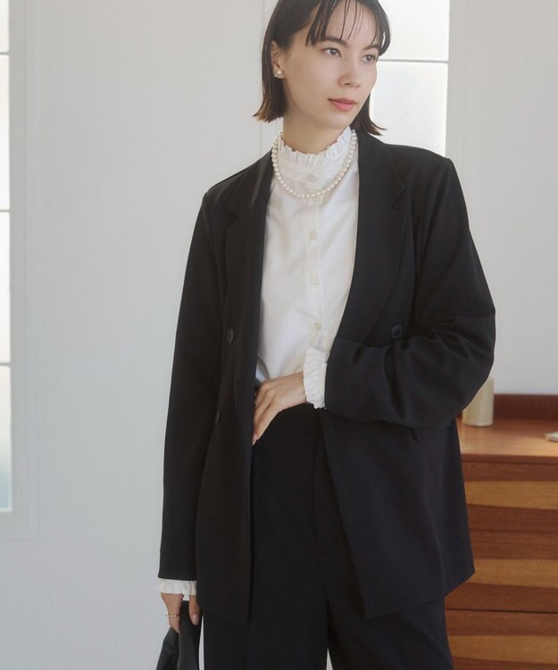 WEGO 【ANGIE VINTAGE】ダブルブレストジャケット ブラック
