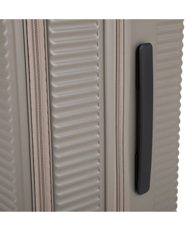 ACE BAGS & LUGGAGE ace. サルートン フロントオープンスーツケース M~Lサイズ 68～77L 05363 グレージュ