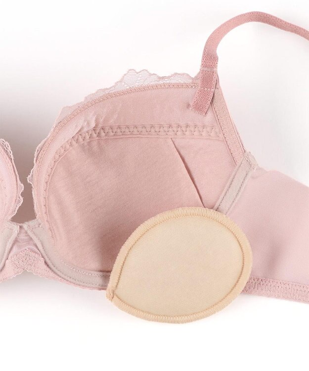 Wing ブラジャー 軽いつけごこち バストシルエットがきれい 脇から背中すっきり KB7002 ウイング／ワコール ピンク