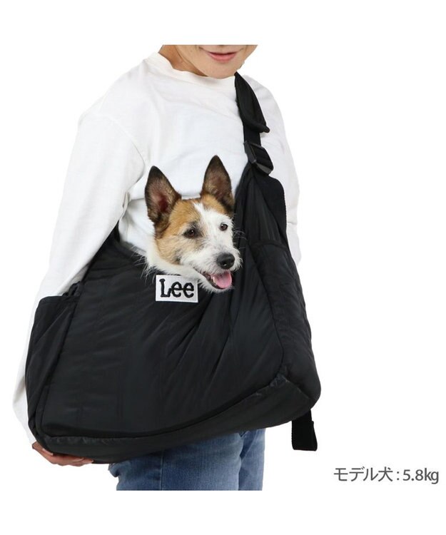 PET PARADISE Lee  キルティング スリングキャリーバッグ 約4～8kg 小型犬 スリングバッグ
