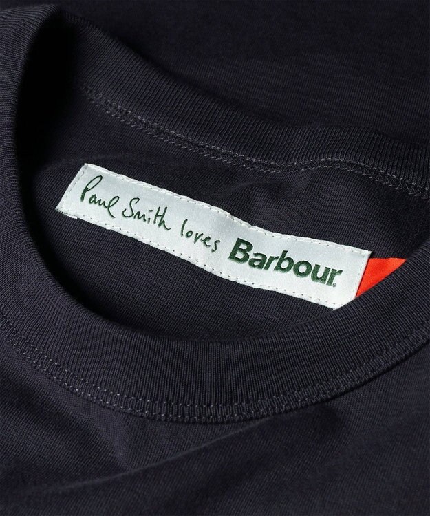Paul Smith Paul Smith Loves Barbour Crosby Tシャツ ネイビー