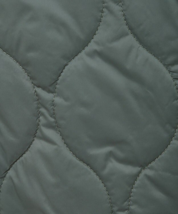 Green Parks キルティングＺＩＰベスト Khaki