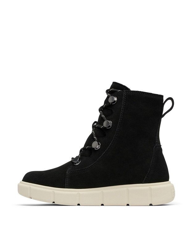 SOREL ソレルエクスプローラー3 ジョアンウォータープルーフ Black, Chalk