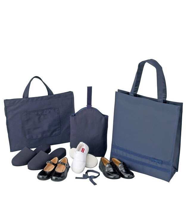 MIKI HOUSE HOT BISCUITS 【ミキハウス】 スクールシューズ〈上履き・上靴(18cm-21cm)〉 白