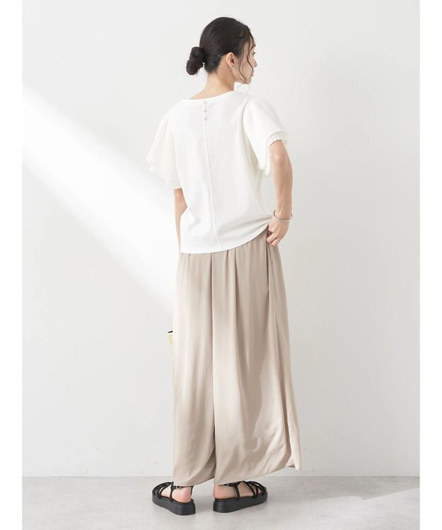 earth music&ecology 選べる丈スカーチョ Beige