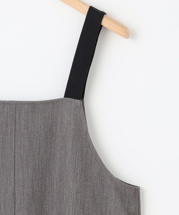 SHARE PARK LADIES TRストレッチジャンスカ ライトグレー系