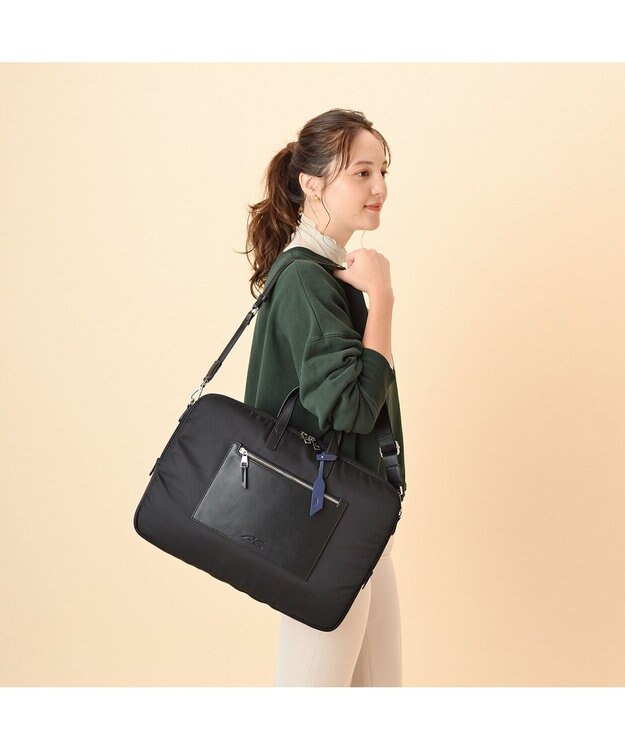 ACE BAGS & LUGGAGE W&.Day Night ノルド ラップトップキャリー 15.6インチPC収納 15082 ダブルアンドデイナイト ブラック
