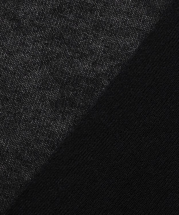 BEIGE， PYRRHOT / シアーコンビ ニットジャケット Black