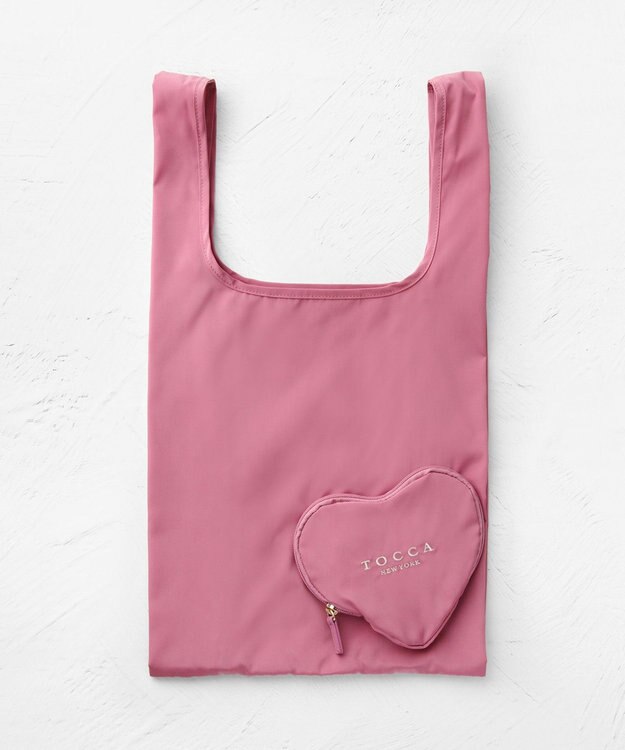 TOCCA 【八木アリサさん着用】【WEB＆一部店舗限定・A4サイズ対応】AVEC CUORE ECOBAG エコバッグ ピンク系