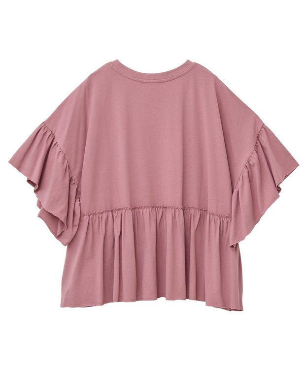 AMERICAN HOLIC バックフリル半袖プルオーバー Pink