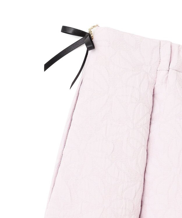 TOCCA 【WEB限定カラーあり】【消臭・洗える】RIBBON LABYRINTH JACQUARDスカート ピンク系