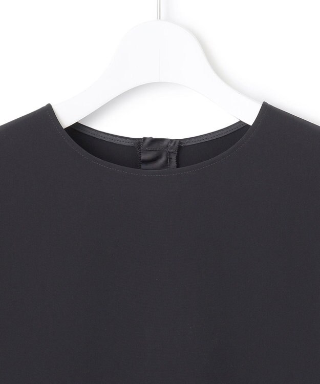 23区 トリアセダブルジョーゼット ブラウス ネイビー系