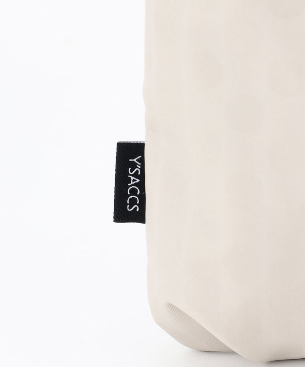 Y'SACCS Polka Dots　タックラウンドショルダー アイボリー