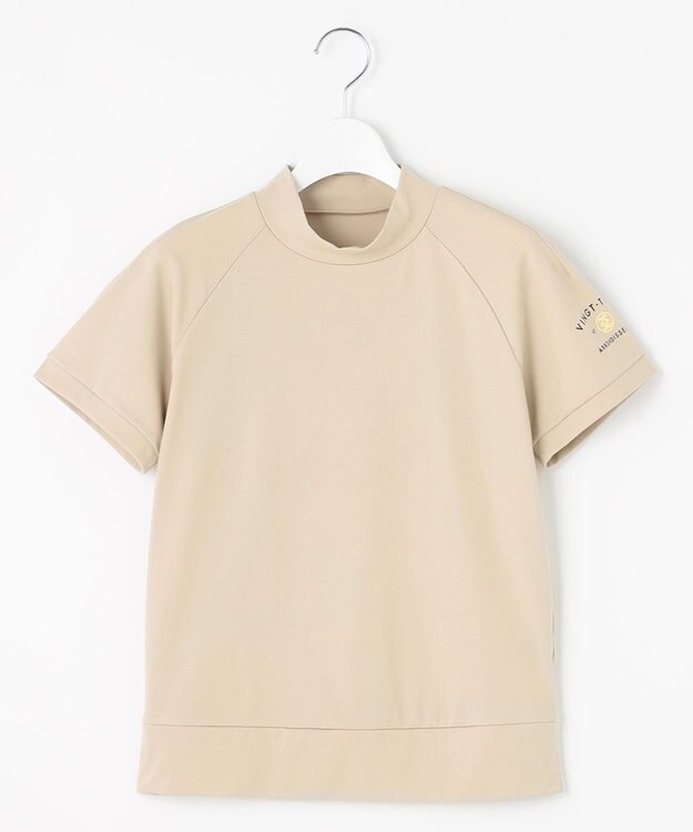 23区GOLF 【辻梨恵プロ着用】モックネックシャツ ベージュ系
