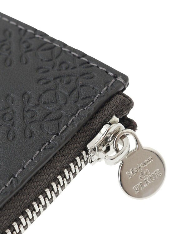 Maison de FLEUR FLEURモノグラムフラグメントケース Charcoal Gray