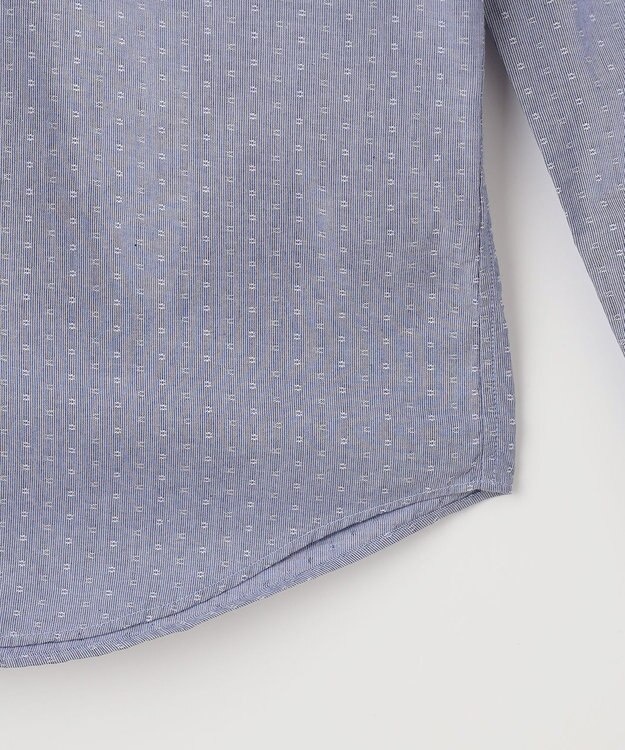 JOSEPH ABBOUD 【オーガニックコットン使用】 オーガニックコットンドビーシャツ サックスブルー系7