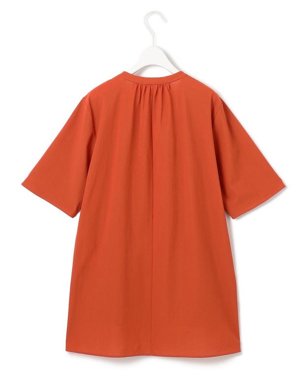 ICB L 【洗える】 サラドラトリコット カットソー オレンジ系