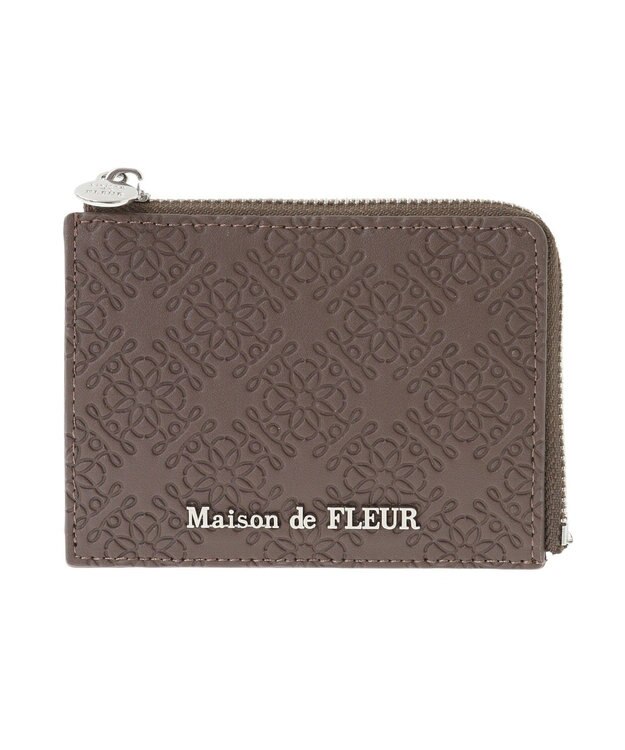 Maison de FLEUR FLEURモノグラムフラグメントケース Brown