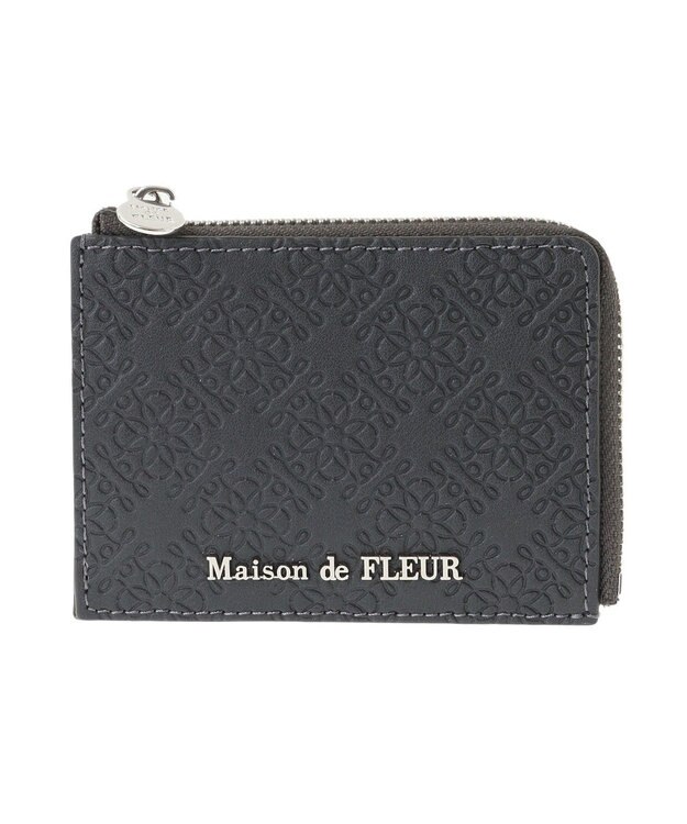 Maison de FLEUR FLEURモノグラムフラグメントケース Charcoal Gray