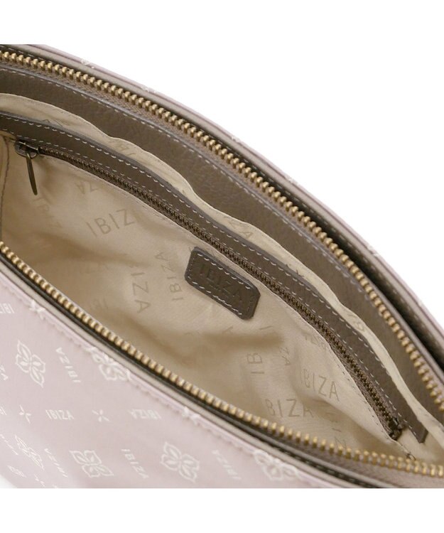 IBIZA ロゴナイロン　ショルダーバッグ オーク