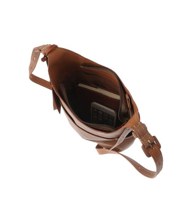 genten タスカ ショルダーバッグM グレージュ