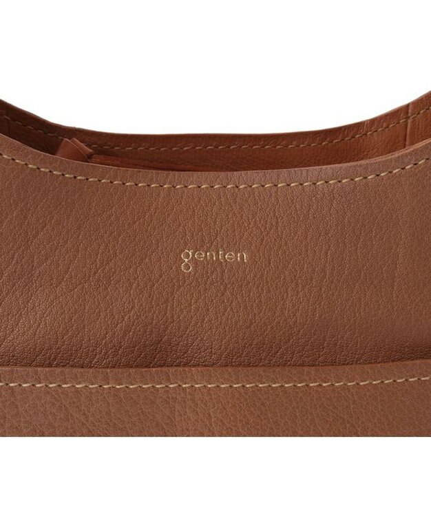 genten タスカ ショルダーバッグM グレージュ