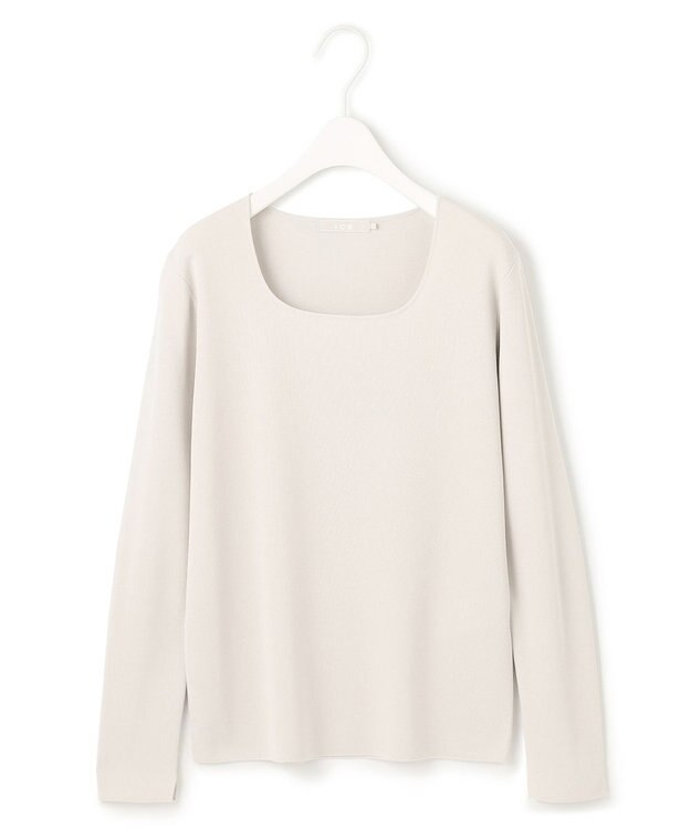 ICB 【洗える】 シンセティックフルニードル ニットプルオーバー トープ系