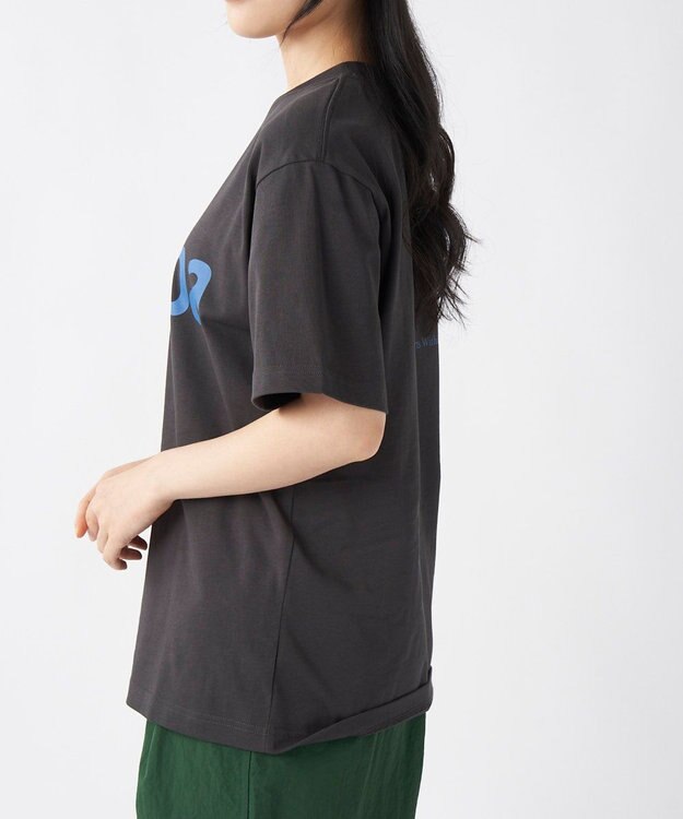 OP／FILA 【Kappa】ブランドロゴ Tシャツ ブラック