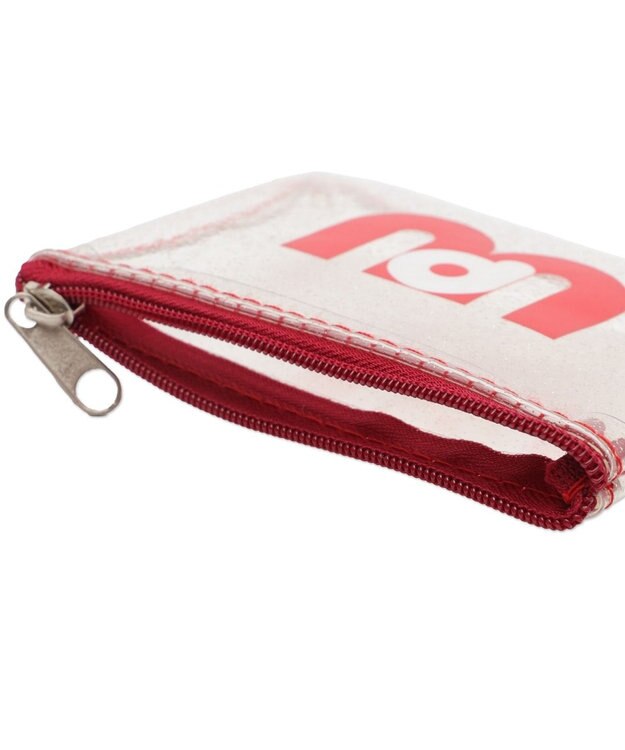 WEGO 【SCHOOLITEM】ワールドペガサスコラボクリアポーチ レッドその他