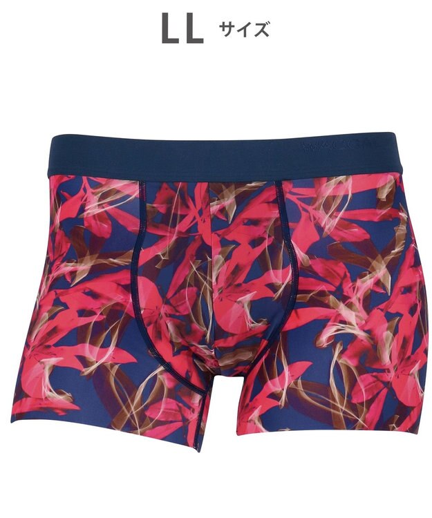 WACOAL MEN WACOAL MEN ボクサーパンツ 【気持ちいいパンツ】 動いてもズレにくい フロントの安定性・快適性 前閉じ 下着 メンズ WT3439 /ワコールメン レッド×コン