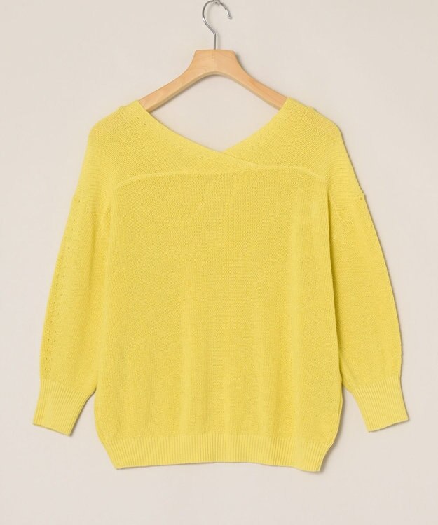 ONWARD Reuse Park 【組曲】ニット春夏 イエロー