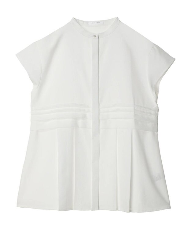 Green Parks プリーツヘムタックチュニック Off White