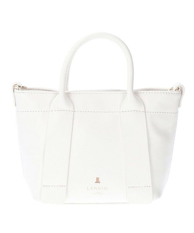 LANVIN en Bleu ベルヴィル 2WAYミニバッグ ホワイト