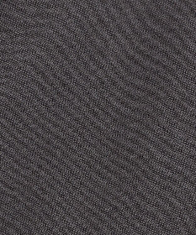 J.PRESS LADIES L FLAXASAオックス ワイド ストレート パンツ チャコール系