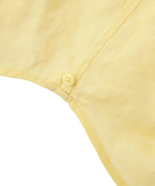 YECCA VECCA 3wayフレンチリネンシャツ Yellow