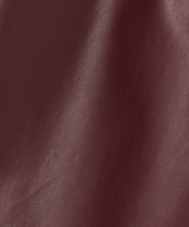 BEIGE， HYAL / フェイクレザーカービーラインイージーパンツ Bordeaux